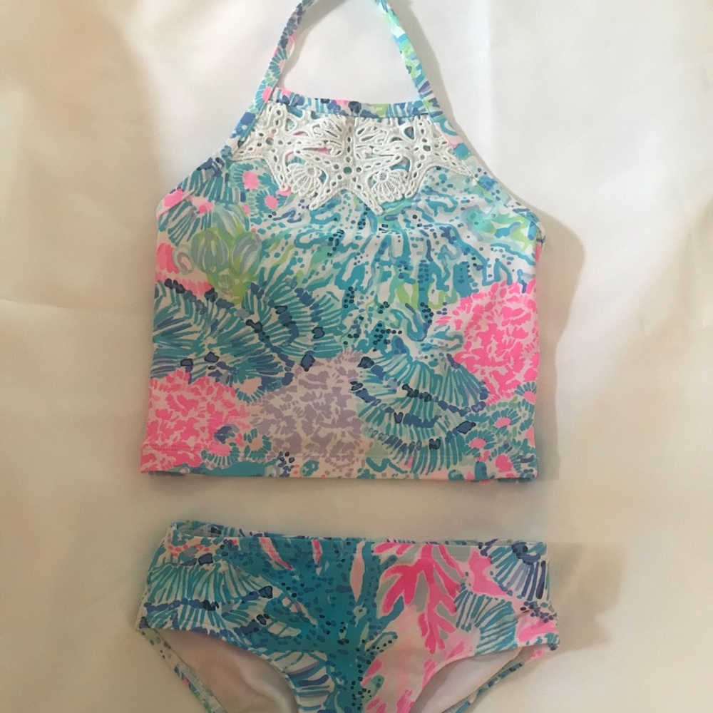 Lilly Pulitzer Tankini Swimsuit Size 6